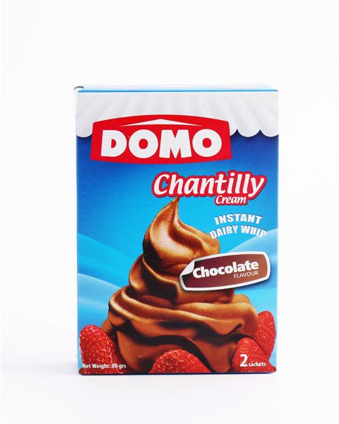 Սերուցքային կրեմի փոշի շոկոլադե - Domo 80գ